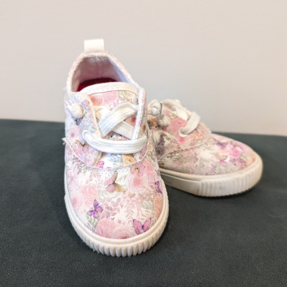 Blowfish Toddler Pink Butterfly Sneakers